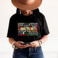Juneteenth June 19th 1865 Equality Is Greater Than - Adult & Kids T-Shirts, Sweatshirts & Hoodies apparel design preview 1