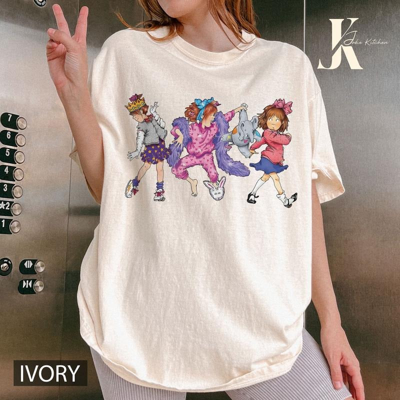 Junie B Teacher Jones Children'S Book Kindergarten - Adult & Kids T-Shirts, Sweatshirts & Hoodies apparel design preview 1