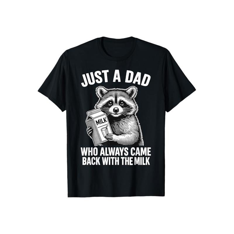 Just Dad Who Always Came Back Milk Funny Casual Crew - Adult & Kids T-Shirts, Sweatshirts & Hoodies apparel design preview 1