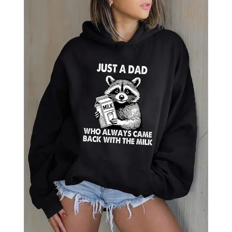 Just Dad Who Always Came Back Milk Funny Casual - Adult & Kids T-Shirts, Sweatshirts & Hoodies apparel design preview 1