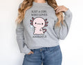 Just Girl Who Loves Axolotls Cute Axolotl Salamander - Adult & Kids T-Shirts, Sweatshirts & Hoodies apparel design preview 1
