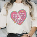 Just Girl Who Needs Her Little Snacky Snacks DTF - Adult & Kids T-Shirts, Sweatshirts & Hoodies apparel design preview 1
