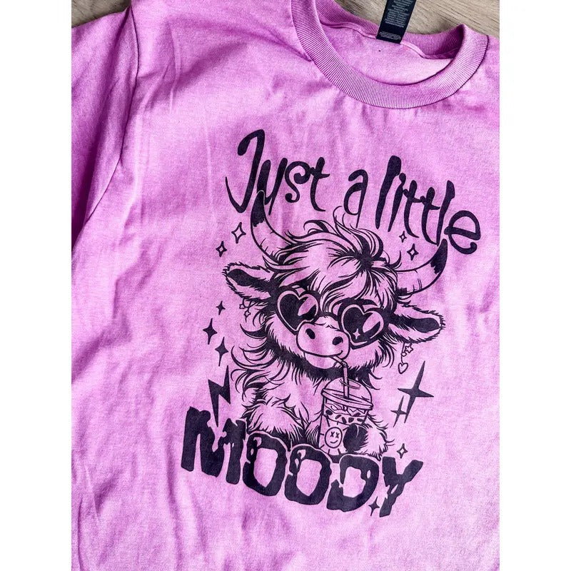 Just Little Moody - Adult & Kids T-Shirts, Sweatshirts & Hoodies apparel design preview 1