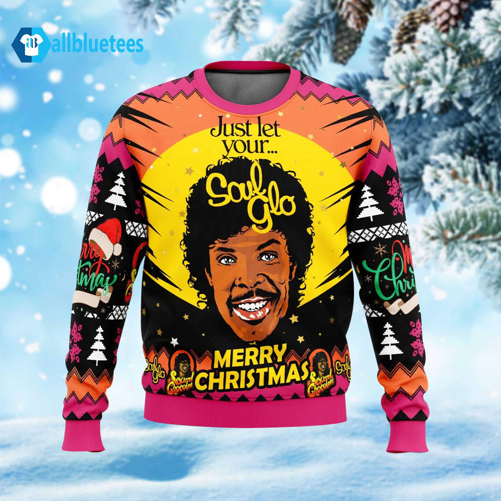 Just Let Your Soul Glo Ugly Christmas Sweater - Holiday Gift product image