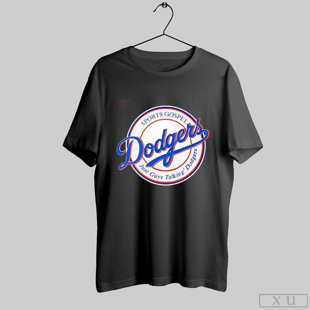 Just Guys Talking Dodgers Sports Gospel - Adult & Kids T-Shirts, Sweatshirts & Hoodies apparel design preview 1