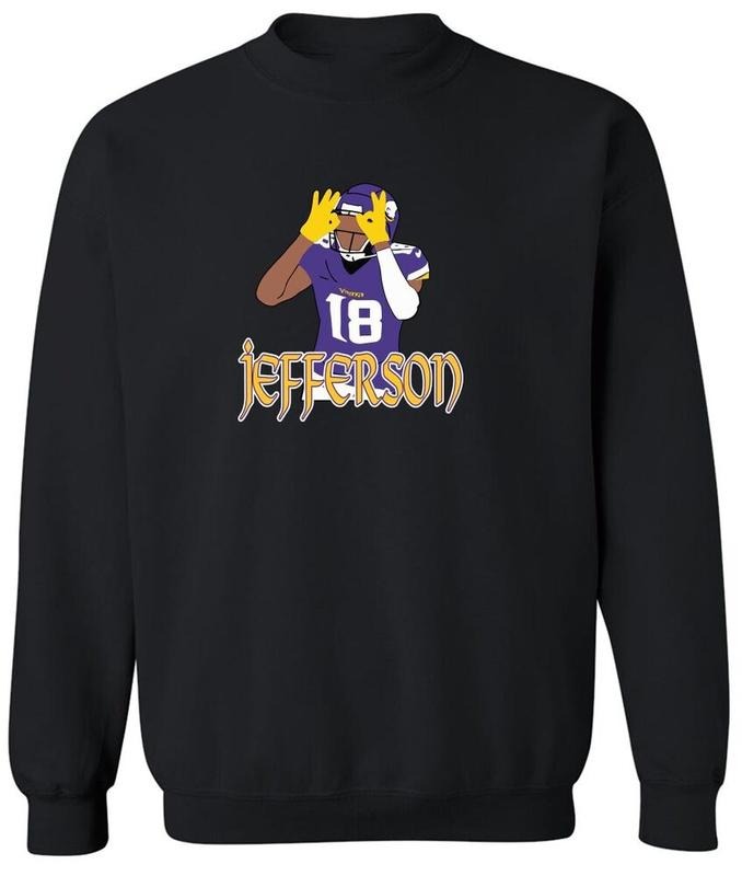 Justin Jefferson Minnesota Vikings Dance CREW - Adult & Kids T-Shirts, Sweatshirts & Hoodies apparel design preview 1