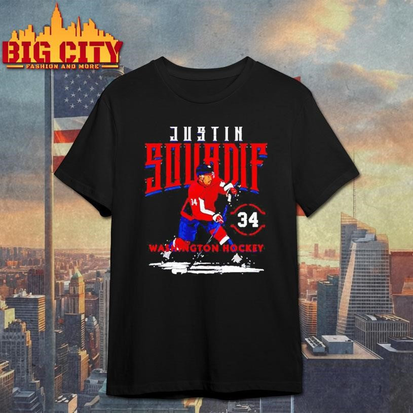 Justin Sourdif Washington Capitals Player Name - Adult & Kids T-Shirts, Sweatshirts & Hoodies apparel design preview 1