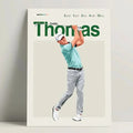 Justin Thomas Poster Golf Modern Print Minimalist - Adult & Kids T-Shirts, Sweatshirts & Hoodies apparel design preview 1