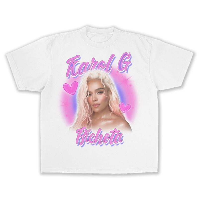 KG BICHOTA AIR BRUSH - Adult & Kids T-Shirts, Sweatshirts & Hoodies apparel design preview 1