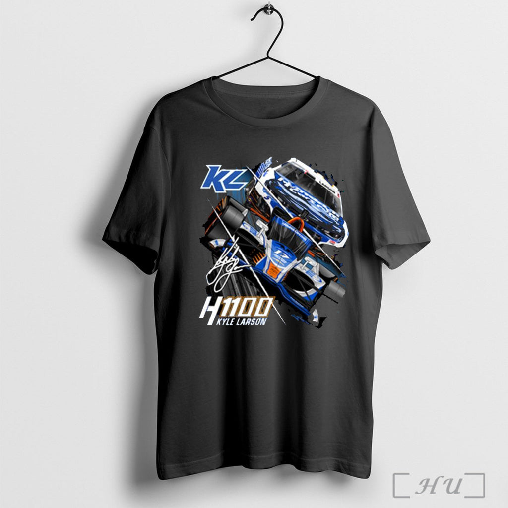 Kl5 Kl17 Hendrickcars H1100 Kyle Larson Dual Design - Adult & Kids T-Shirts, Sweatshirts & Hoodies apparel design preview 1