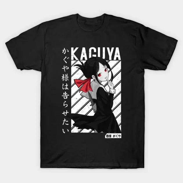 Kaguya Sama Love Is War Japanese Anime ALL SIZES - Adult & Kids T-Shirts, Sweatshirts & Hoodies apparel design preview 1