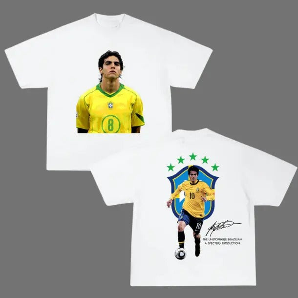 Kaka National Icons 2 Sided Vintage Soccer Sport - Adult & Kids T-Shirts, Sweatshirts & Hoodies apparel design preview 1