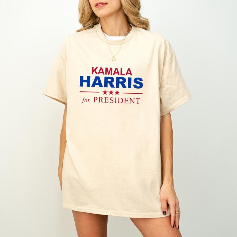 Kamala Harris 2024 Madam President Rally Presidential - Adult & Kids T-Shirts, Sweatshirts & Hoodies apparel design preview 1