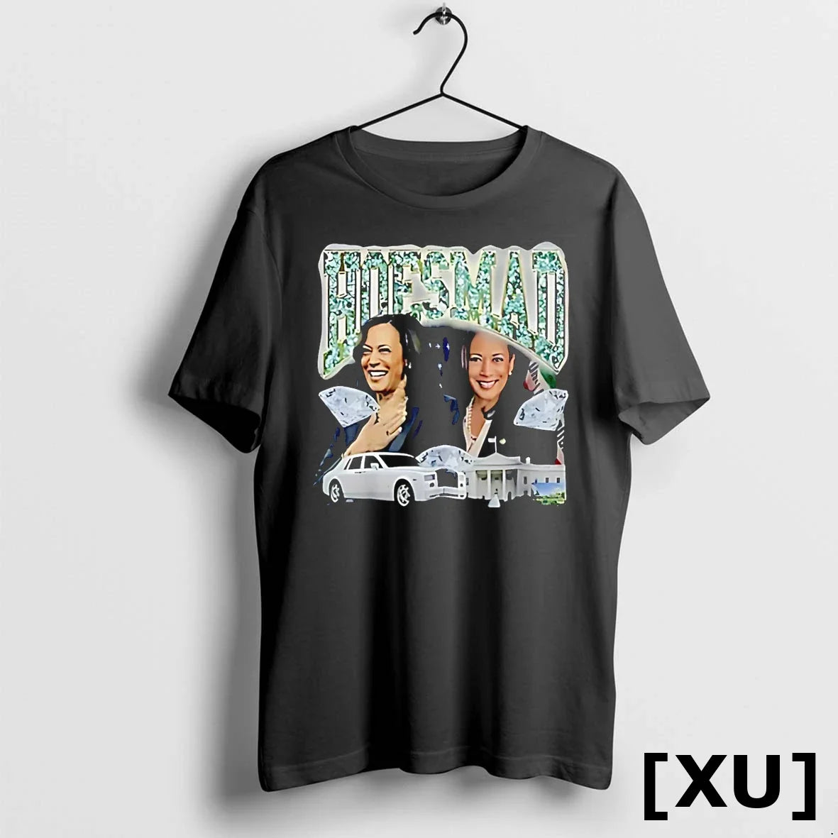 Kamala Harris Hoesmad Diamond Graphic Sweater - Adult & Kids T-Shirts, Sweatshirts & Hoodies apparel design preview 1