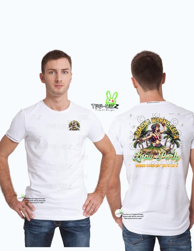 Kamana Wanna Lei Funny - Adult & Kids T-Shirts, Sweatshirts & Hoodies apparel design preview 1