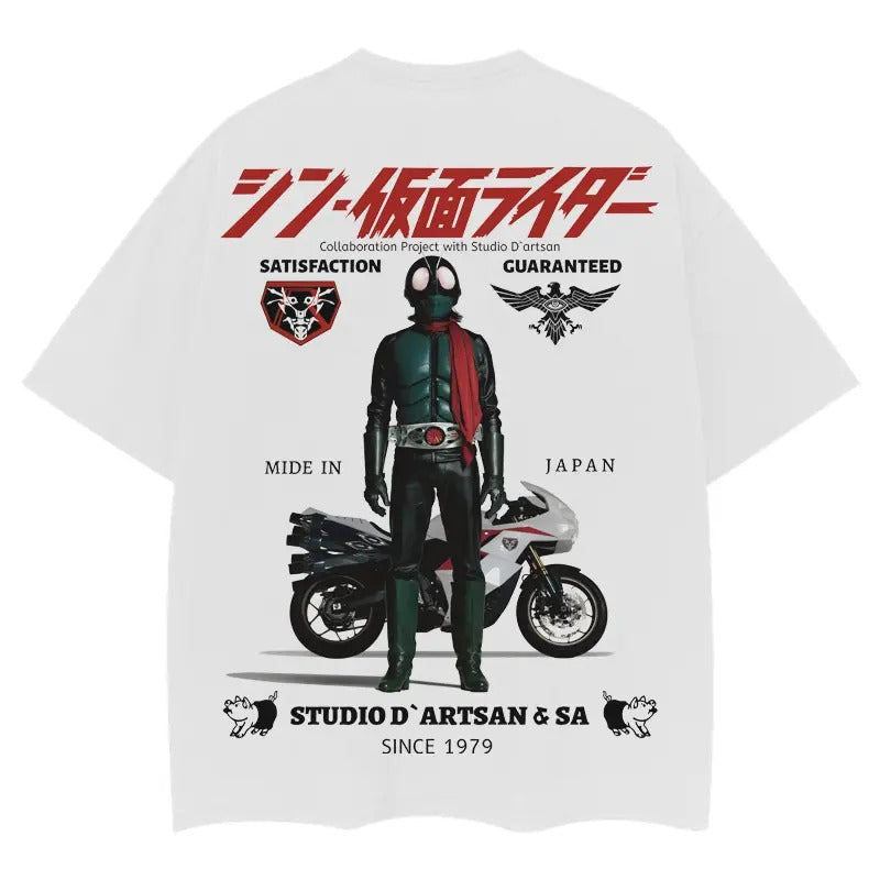 Kamen Rider No. 2" Heavyweight Vintage 100% Cotton - Adult & Kids T-Shirts, Sweatshirts & Hoodies apparel design preview 1
