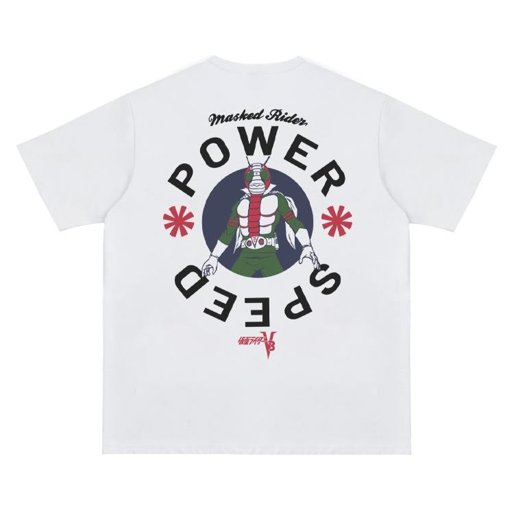 Kamen Rider "V3" Vintage Anime 100% Cotton Original - Adult & Kids T-Shirts, Sweatshirts & Hoodies apparel design preview 1