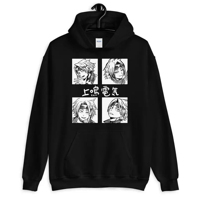 Kaminari Denki Boku No Hero Anime Manga Plus Ultra - Adult & Kids T-Shirts, Sweatshirts & Hoodies apparel design preview 1