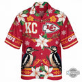 Kansas City Chiefs Woodpeckers Hawaiian - Adult & Kids T-Shirts, Sweatshirts & Hoodies apparel design preview 1