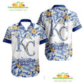 Kansas City Royals Tropical Hawaiian for Men and - Adult & Kids T-Shirts, Sweatshirts & Hoodies apparel design preview 1