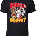 Kansas City Xavier Worthy Bootleg - Adult & Kids T-Shirts, Sweatshirts & Hoodies apparel design preview 1