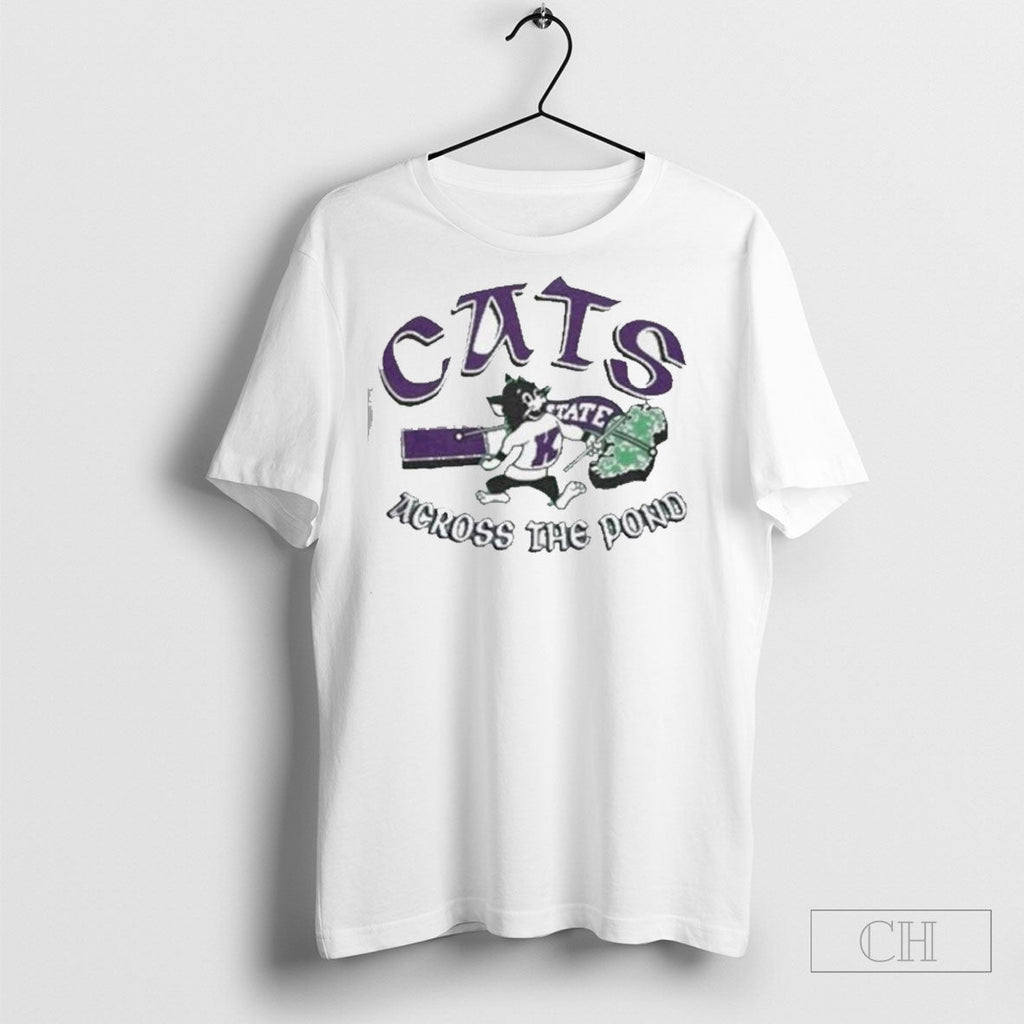 Kansas State Wildcats Ireland Tour Mascot 2025 - Adult & Kids T-Shirts, Sweatshirts & Hoodies apparel design preview 1
