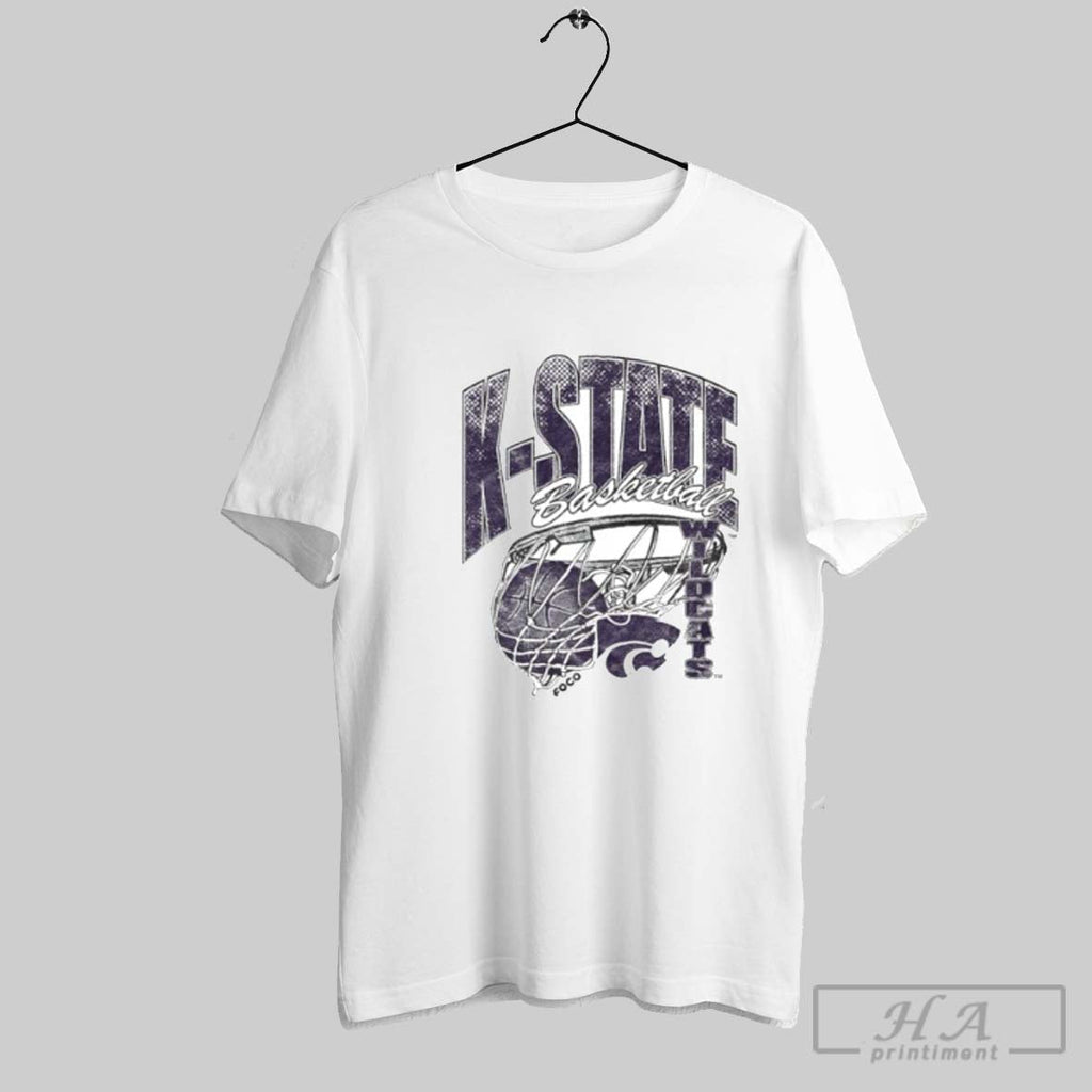 Kansas State Wildcats Script Swish - Adult & Kids T-Shirts, Sweatshirts & Hoodies apparel design preview 1