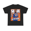 Karl Anthony Towns New York Slam Cover 100% Cotton - Adult & Kids T-Shirts, Sweatshirts & Hoodies apparel design preview 1