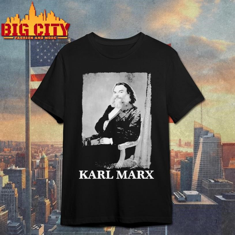 Karl Marx Jack Black - Adult & Kids T-Shirts, Sweatshirts & Hoodies apparel design preview 1
