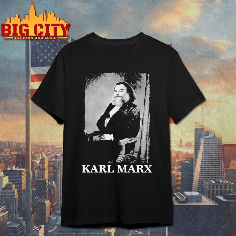 Karl Marx Jack Black - Adult & Kids T-Shirts, Sweatshirts & Hoodies apparel design preview 1