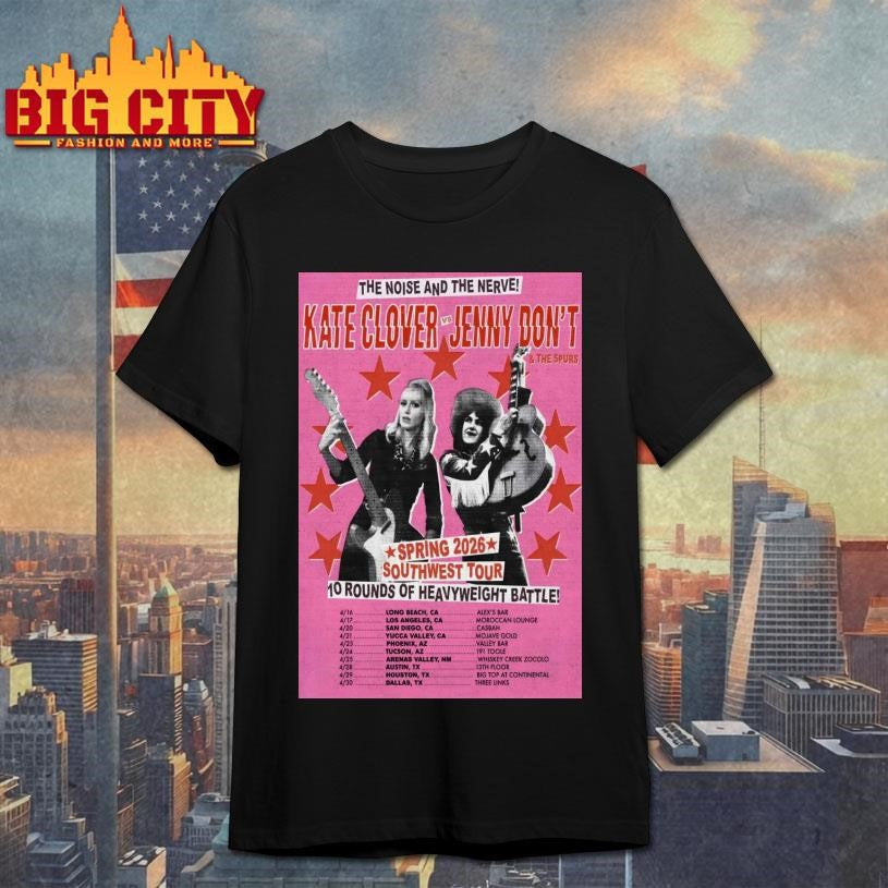 Kate Clover VS Jenny Don’t Spring 2026 - Adult & Kids T-Shirts, Sweatshirts & Hoodies apparel design preview 1