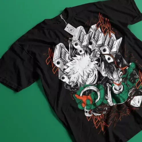 Katsuki Bakugo Manga My Hero Academia Anime All Size - Adult & Kids T-Shirts, Sweatshirts & Hoodies apparel design preview 1