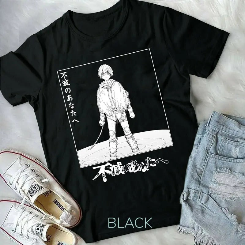 Kawaii Fushi Joan Your Eternity Manga Anime Black New - Adult & Kids T-Shirts, Sweatshirts & Hoodies apparel design preview 1