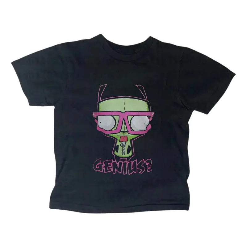 Kawaii Invader Zim Print Baby Gothic Emo Girl Top Y2k - Adult & Kids T-Shirts, Sweatshirts & Hoodies apparel design preview 1