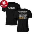 Keep Moving Forward Quitting Is Not Two Sided - Adult & Kids T-Shirts, Sweatshirts & Hoodies apparel design preview 1