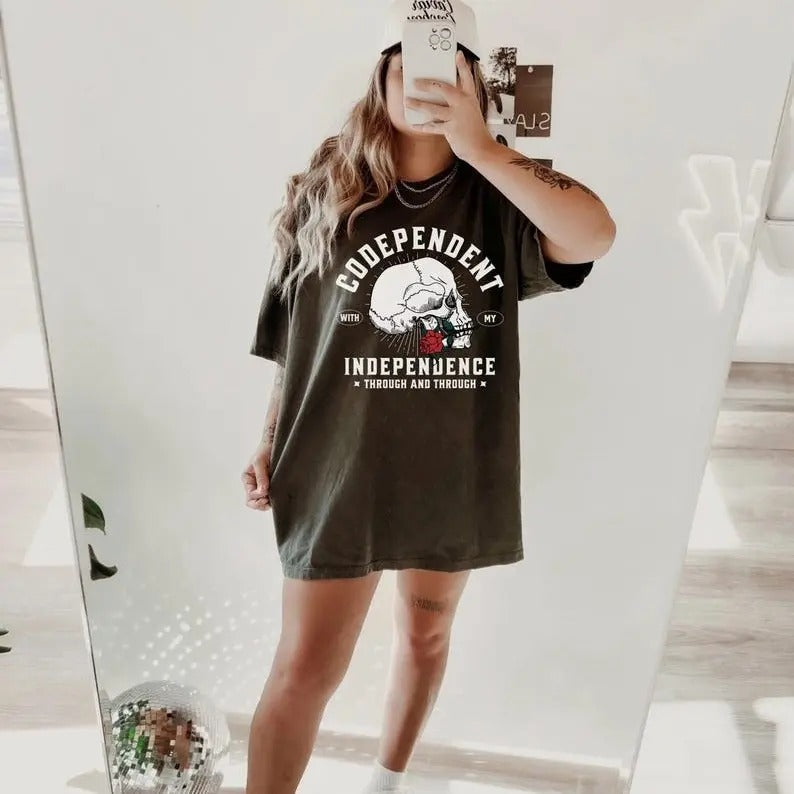 Kelsea Ballerini Codependent My Independence Patterns - Adult & Kids T-Shirts, Sweatshirts & Hoodies apparel design preview 1