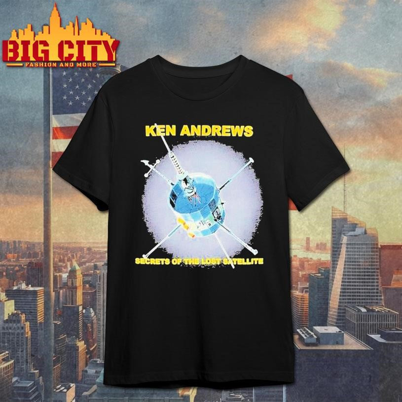 Ken Andrews Secrets Of The Lost Satellite - Adult & Kids T-Shirts, Sweatshirts & Hoodies apparel design preview 1