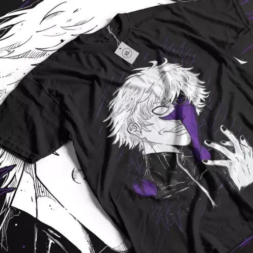 Ken Kaneki Tokyo GhoulManga Strip Horror Anime Black - Adult & Kids T-Shirts, Sweatshirts & Hoodies apparel design preview 1
