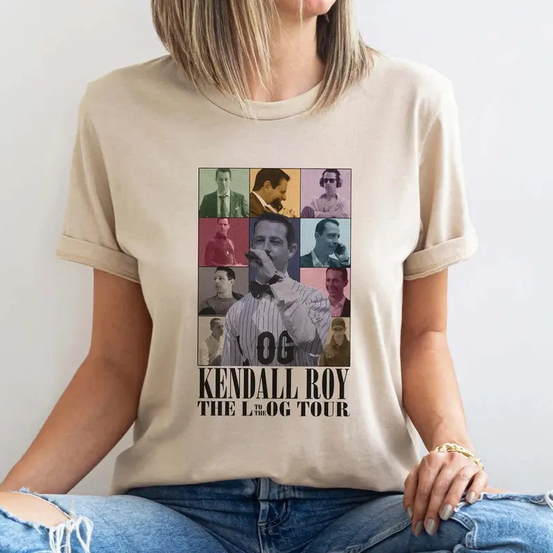 Kendall Roys Eras Tour Limited Logan Roy Succession - Adult & Kids T-Shirts, Sweatshirts & Hoodies apparel design preview 1