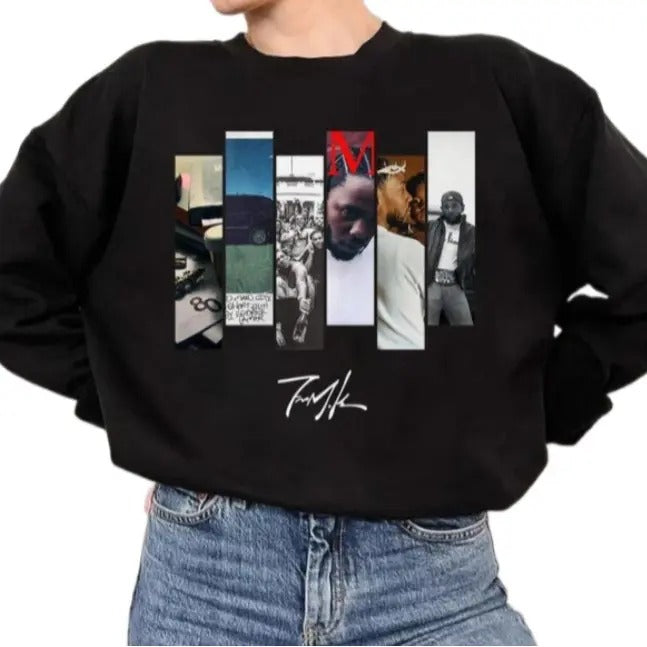 Kendrick Lamar Full Album New Vintage Music Rap - Adult & Kids T-Shirts, Sweatshirts & Hoodies apparel design preview 1