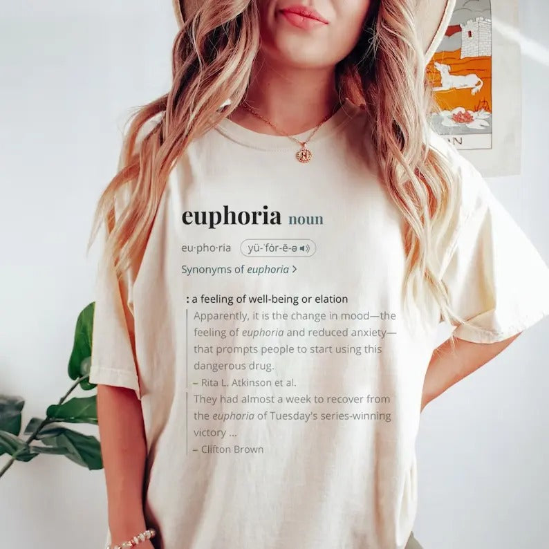 Kendrick Lamar Euphoria Noun Drake Diss Synonyms Fans - Adult & Kids T-Shirts, Sweatshirts & Hoodies apparel design preview 1