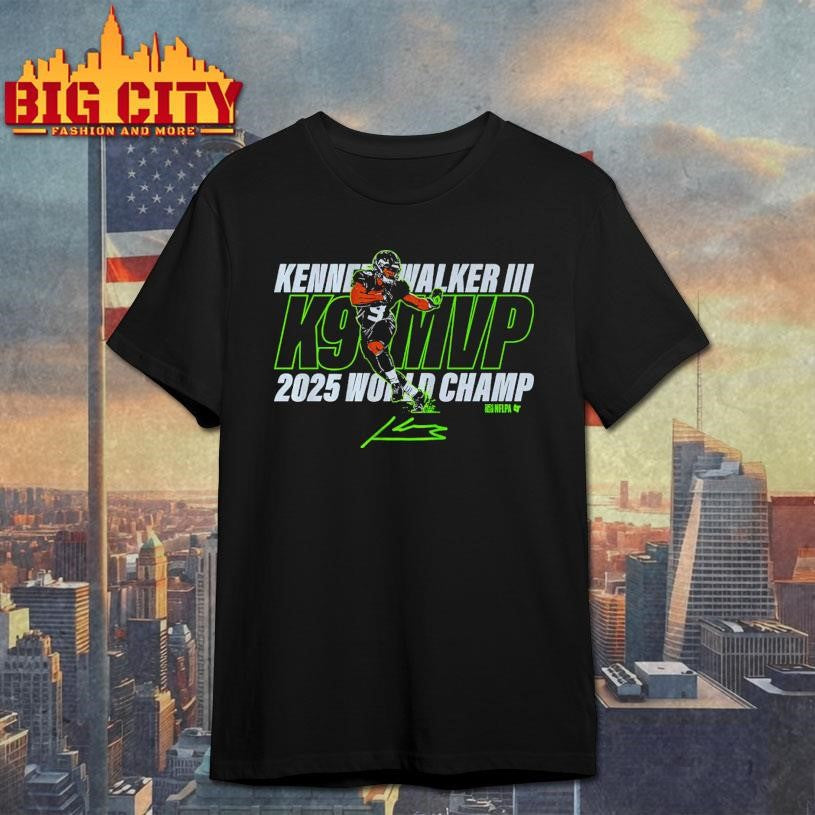 Kenneth Walker III MVP - Adult & Kids T-Shirts, Sweatshirts & Hoodies apparel design preview 1