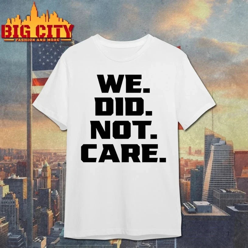 Kenneth Walker iii We did not care - Adult & Kids T-Shirts, Sweatshirts & Hoodies apparel design preview 1