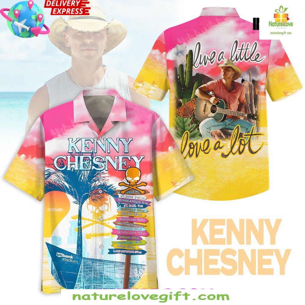 Kenny Chesney Hawaiian Summer Tropical Print - Adult & Kids T-Shirts, Sweatshirts & Hoodies apparel design preview 1