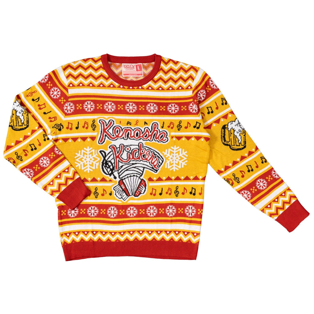 Kenosha Kickers Band Logo Ugly Christmas Sweater - Holiday Gift product image 3
