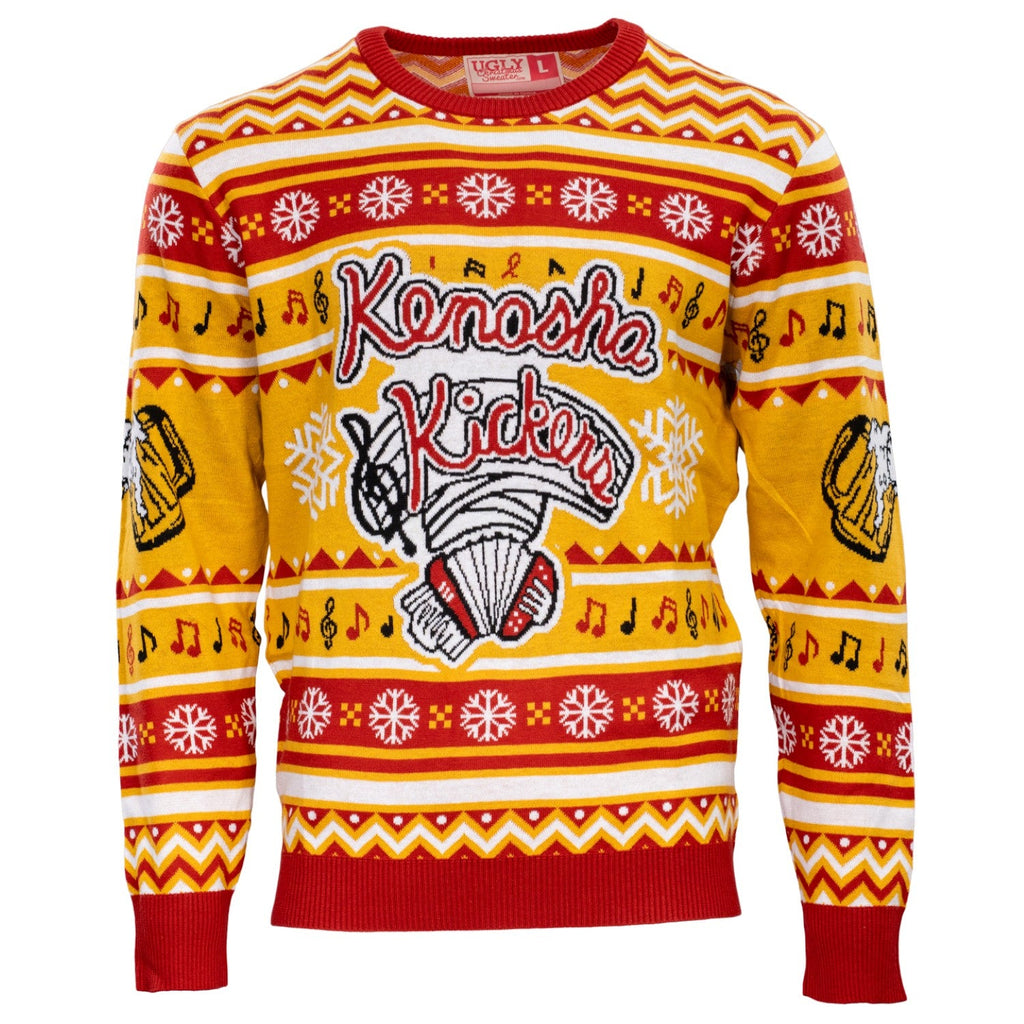 Kenosha Kickers Band Logo Ugly Christmas Sweater - Holiday Gift product image 4