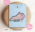 Kentucky Gildan Cute State Floral Bow - Adult & Kids T-Shirts, Sweatshirts & Hoodies apparel design preview 1