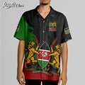 Kenya Coat Of Arms Custom Hawaiian - Adult & Kids T-Shirts, Sweatshirts & Hoodies apparel design preview 1