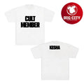 Kesha Cult Member Two Sided - Adult & Kids T-Shirts, Sweatshirts & Hoodies apparel design preview 1