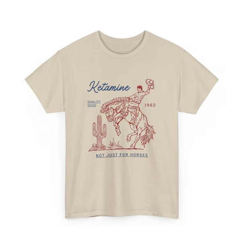 Ketaminnn Cotton Not Just Horses - Adult & Kids T-Shirts, Sweatshirts & Hoodies apparel design preview 1